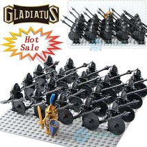21pcs/set Ancient Rome Castle Guard the Dark Army with Armor Minifigures - £31.45 GBP