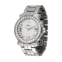 Chopard Happy Sport 7 Floating Diamonds Watch with Diamond Bezel 278477-3002  - $9,500.00