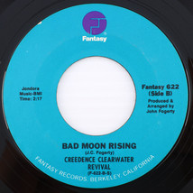 Creedence Clearwater Revival – Lodi / Bad Moon Rising - Reissue 45 Fantasy 622 - £8.90 GBP