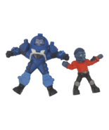 Lot of 2 The Martians Have Landed Burger King Figures Blue &amp; Red Suits - $9.89