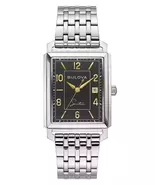 Bulova Men's Frank Sinatra Stainless Steel Silver Quartz Date Watch 30MM... - $295.00