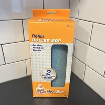 Mr Clean Mop In A Box Roller Mop Refills (2 Pack) New Sealed Box - £7.09 GBP