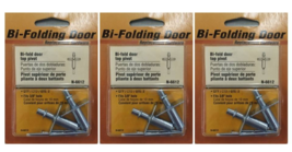 Bi-Fold Door Pivot 3/8&#39;&#39; Dia Base, Steel 2-ct - Prime-Line N 6612 (3-PACK) - $11.87