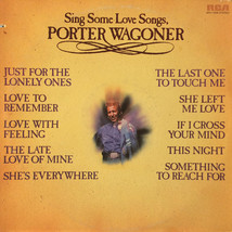 Sing Some Love Songs [Vinyl] Porter Wagoner - $19.99