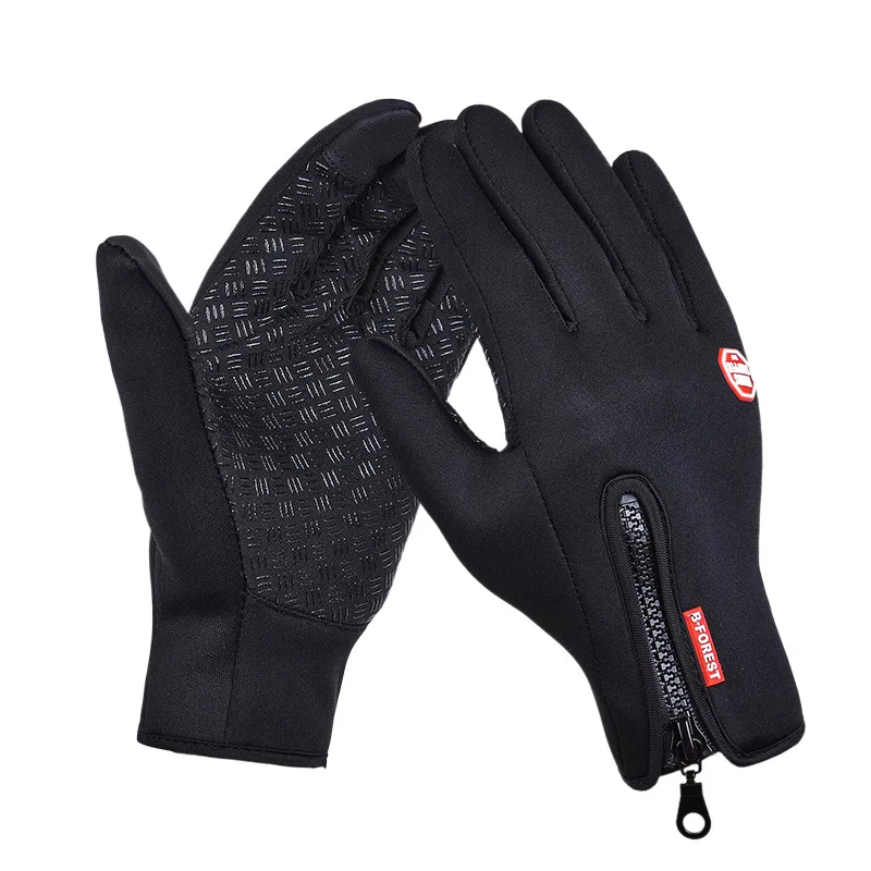 Oves winter thermal warm full finger motorcycle sports gloves for bike ski outdoor thumb155 crop