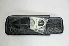 Fame Ford H.K LTD - Alligator Leather Two-Cigar Pouch with Cutter | FW-1387 - $75.00