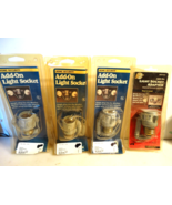 Add On Light Sensor Socket Adapter For Motion Activated Adapter Lot of 4 - $371.16 MXN
