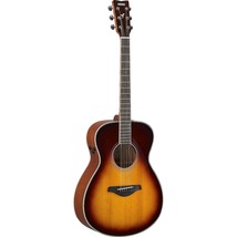 Yamaha FS-TA Concert Size Transacoustic Guitar w/ Chorus and Reverb, Brown Sunbu - £691.98 GBP