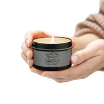 Custom Tin Candles | Natural Coconut Soy Wax | Hand-Poured in USA | 5 Fragrances - £11.56 GBP+