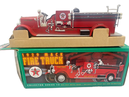 ERTL 1929 Mack Port Arthur TX Fire Truck Texaco Diecast Metal Bank #15 NIB - £26.10 GBP