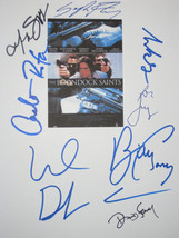 The Boondock Saints Signed Film Movie Screenplay Script X8 Autographs Willem Daf - £15.89 GBP