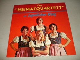 Das Heimatquartett – Mit Jugendlichem Klang (LP, 1967) German Polka VG/EX - $17.81