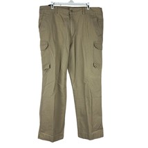Dockers Men&#39;s Khaki Cargo Pants Size 38x29 100% Cotton - $18.50