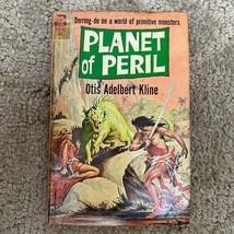 Planet of Peril Fantasy Paperback Book by Otis Adelbert Kline Ace Books 1961 - £9.74 GBP