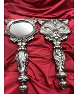 Alchemy England V64 Sacred Cat Hand Mirror Gothic Vintage Vanity IN HAND - $42.82 CAD