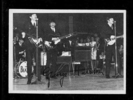 1964 Topps Beatles 3rd Series Trading Card #153 George Harrison Black &amp; ... - £3.86 GBP