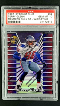 1997 Topps Stadium Club Members Only 55 #52 Terry Glenn w/ Coating PSA 10 POP 2 - £44.70 GBP