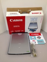 Open Box Canon CanoScan LiDE 50 Flatbed Color Image Scanner F916900 - £41.86 GBP