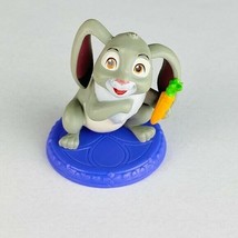 Disney Just Play Gray Clover Bunny Rabbit Carrot in Hand Toy Figure - £10.30 GBP