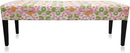 Bench In Pink, Green, And White From Sole Designs. - £201.90 GBP