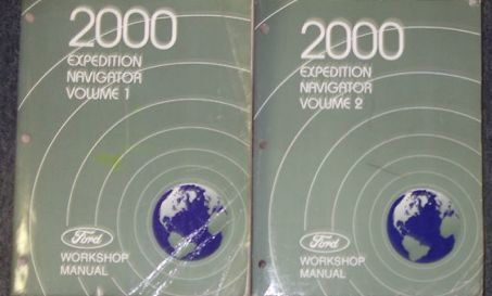 2000 Ford EXPEDITION Lincoln NAVIGATOR Shop Repair Service Manual Set OEM - $67.09