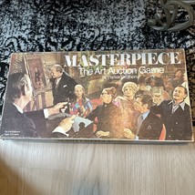 Vintage 1970 Masterpiece Art Auction Board Game Parker Brothers 100% Complete - £59.70 GBP