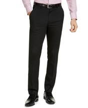 Alfani Mens Slim-Fit Stretch Navy Bl Black 32x30 - $38.25