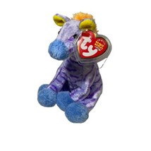 TY Beanie Baby - VEGAS the Zebra (Circus Beanie) (6.5 inch) - MWMTs Stuf... - $6.93