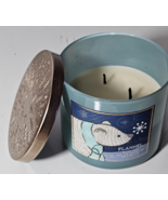 Bath &amp; Body Works Scented Candle Flannel 65% Full Smells so Good! - £10.86 GBP