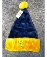 WEST VIRGINIA MOUNTAINEERS Santa Hat, Free Shipping!!!! - $356.47 MXN