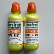 Lot 2 - TheraBreath  Fresh Breath Oral Rinse Tingling Mint 16 oz  EXP10/24 - £22.19 GBP