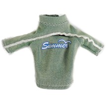 2004 Barbie Cali Girl Summer Green Top Rash Guard Swim Shirt G8665 - £3.94 GBP