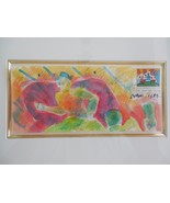 PETER MAX Original First Day of Issue Envelope Orig Painting Drawing Rar... - $985.05