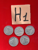 lot 10 lire italian republic italy 5 coins 1955 1979 1980 81 1982-
show origi... - £10.21 GBP