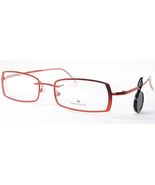 Chiaro &amp; Scuro PALMA 4 ST 119 Rote Orange Seltene Brillen Vollrand 50-20... - $113.85