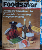 Foodsaver Accessory Set Kit Food Vacuum Accessories Jar Sealer Bags Cani... - £23.19 GBP