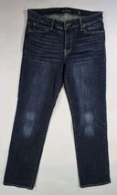 Lucky Brand Women&#39;s Size 10/30 Whiskered Denim Dark Wash Ankle Cheville ... - $15.77
