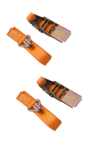 Rachet Tie down Strap With Double J Hooks 4.5 meters Long (2 Sets) - £15.10 GBP