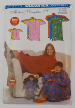 Butterick Pattern #5775 Ez Mother Daughter 18&quot; Doll Pjs All Sizes Inc Uncut 1998 - $7.99