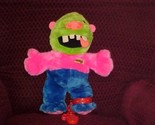 17&quot; Zugly Cyclops Monster Plush Toy With Chain and Padlock from 1986 Rare - £118.26 GBP