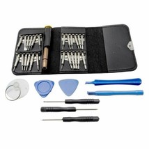 25-in-1 Precision Screwdriver Bit Set Kit with Handle and Case - Screwdriver Kit - £9.35 GBP