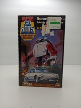 1984 Tonka Super GoBots Baron von Joy Mighty Robots Action Figure Sealed - $99.99