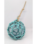 Japanese Authentic 3+ Inches Green Netted Glass Float - $9.90