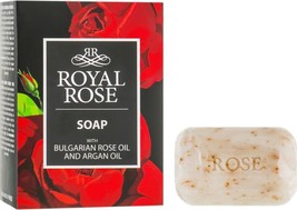 Biofresh Royal Rose Natural Men Soap With Bulgarian rose oil &amp; argan oil 100gr - £3.03 GBP