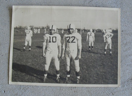 Vintage 1950s High School Football Players Photograph - $16.83