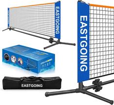 10 Ft Mini Portable Soccer Tennis Net | Pickleball Net System with Carry... - €80,74 EUR