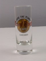 Hard Rock Cafe Chicago 4" Tall Shot Glass - $9.89