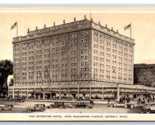 The Detroiter Hotel Detroit Michigan MI UNP WB Postcard F21 - £1.54 GBP