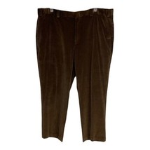 Orvis Mens Pants Size 42 Brown Corduroy Trouser Pants Casual Dress Pockets  - £31.06 GBP