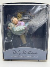 NEW Hallmark Ornament Baby Brilliana Fairy Fiber Optic 2002 Frostlight Faeries - £7.14 GBP